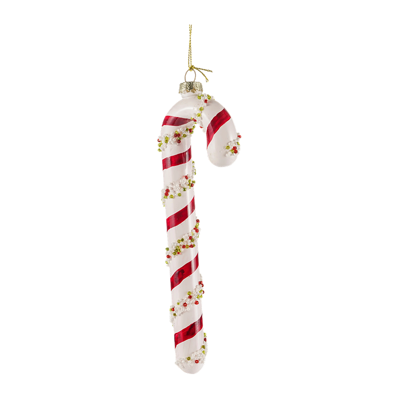 Juleglaspynt Broccoli / Candy Cane / Globus med hjorteform