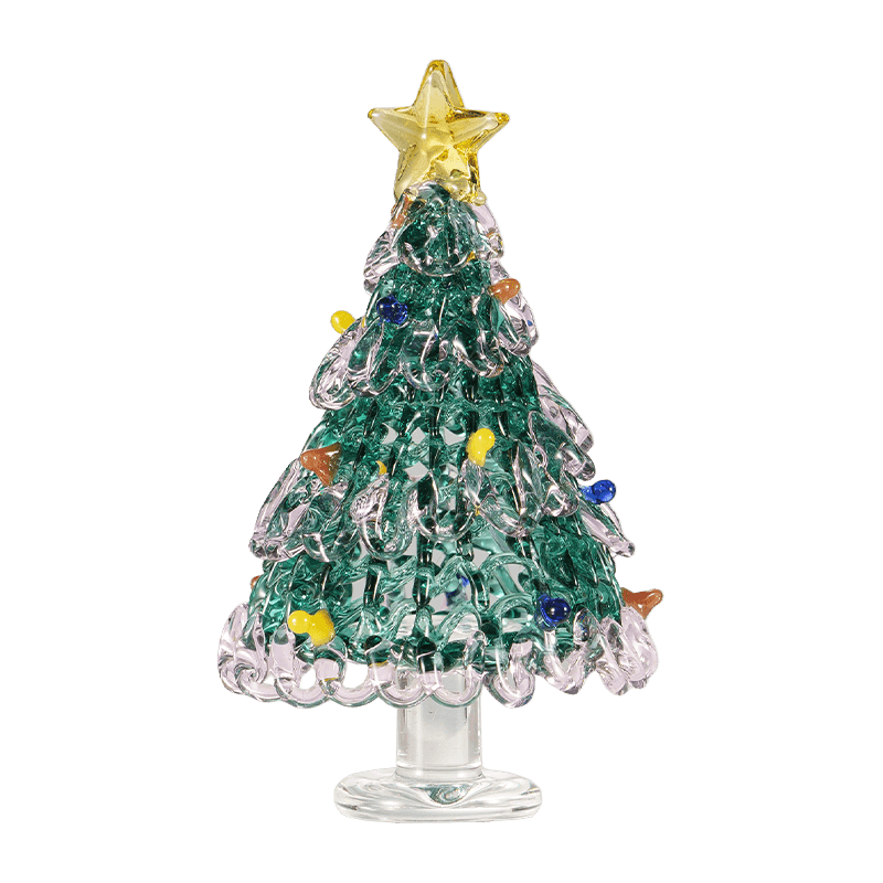 Håndblæst glas juletræ dekoration ornament
