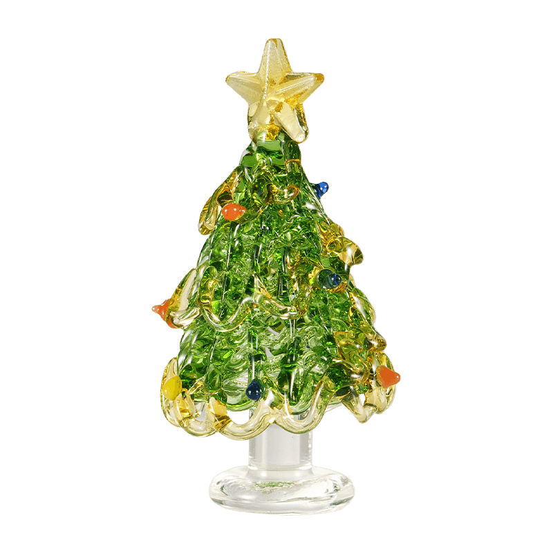 Håndblæst glas juletræ dekoration ornament