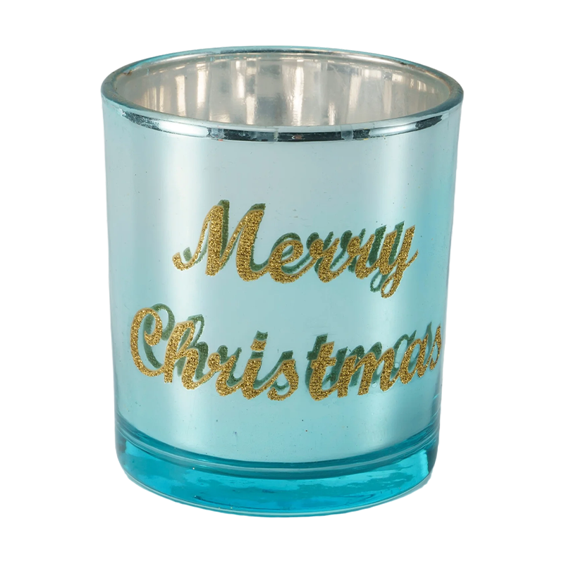 8-12 cm festlig glas lysestage samling